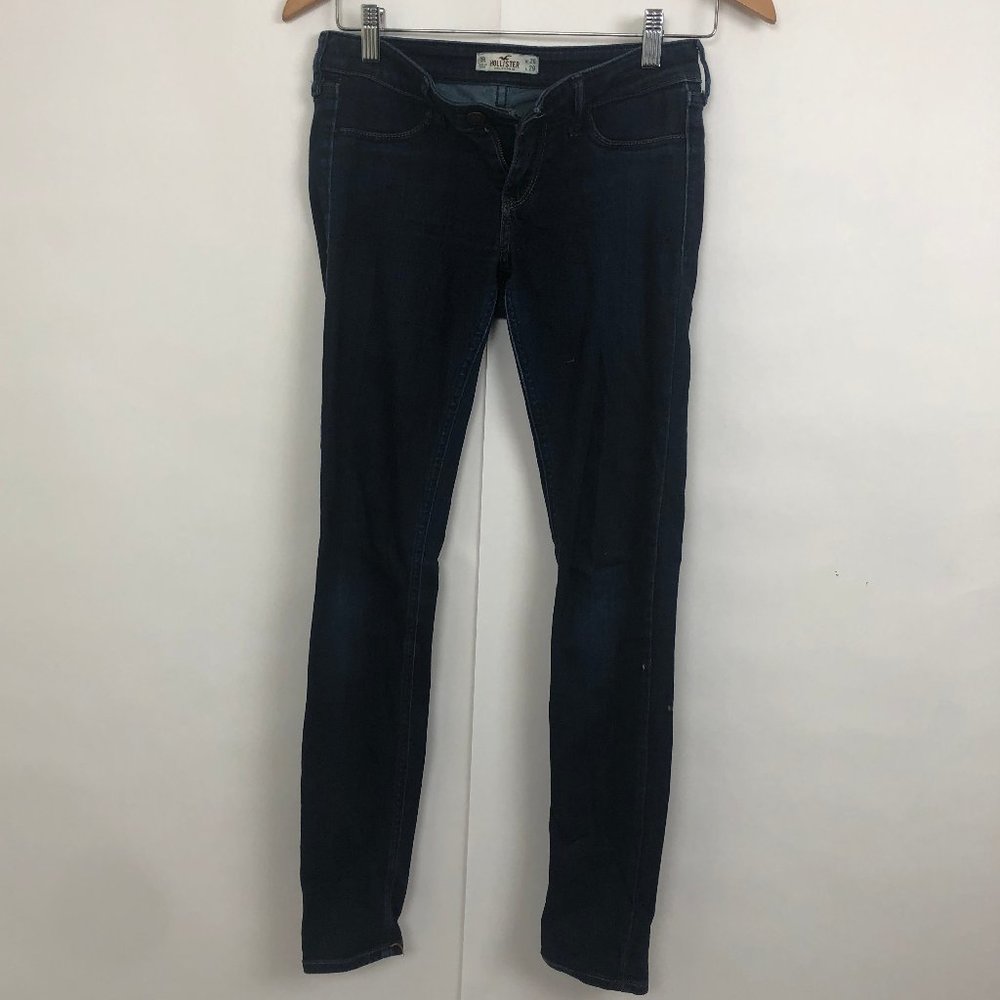Hollister Dark Blue Faded Jeggings Size 3R w26